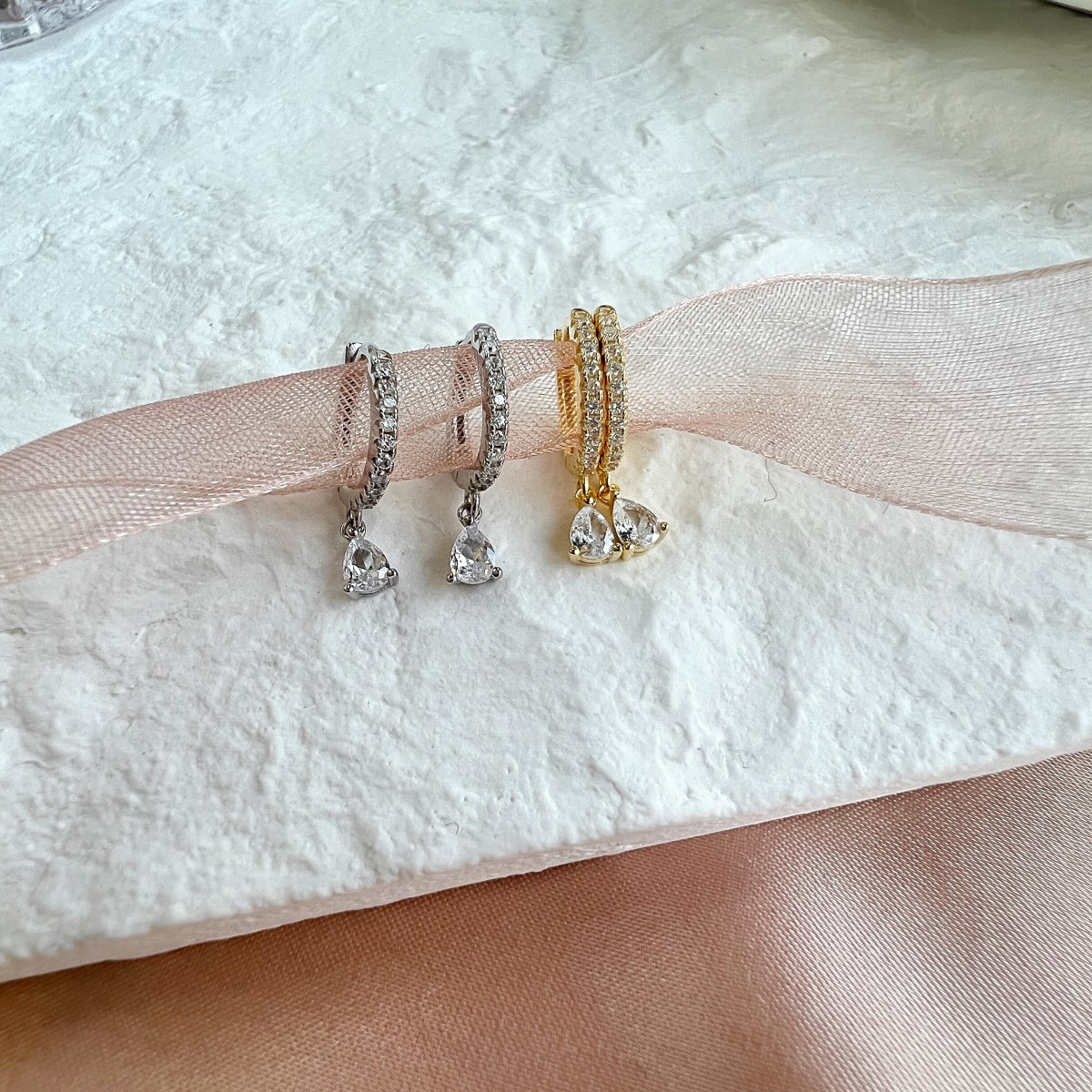 [Regalia jewelry]Luxurious Geometric Drop Earrings