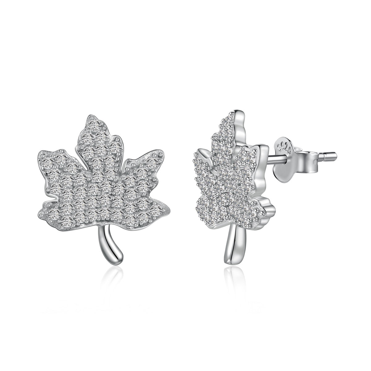 [Regalia jewelry]Exquisite Maple Leaf Design Earrings