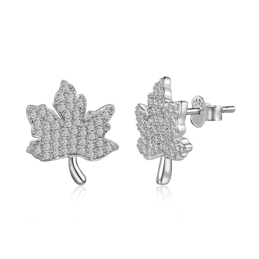 [Regalia jewelry]Exquisite Maple Leaf Design Earrings