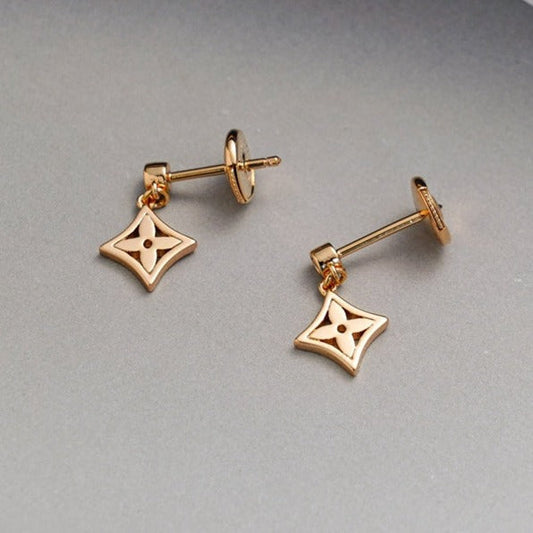 [Regalia jewelry]STAR EARRINGS GOLD